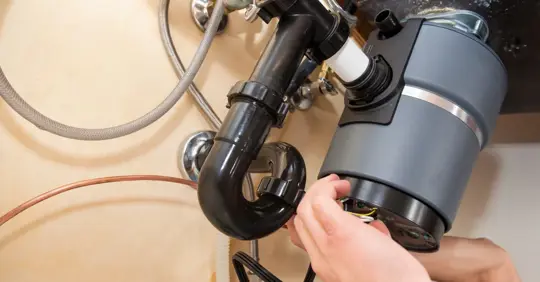 Garbage disposal unit