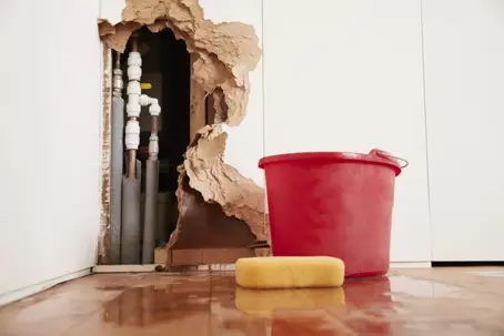 water leak